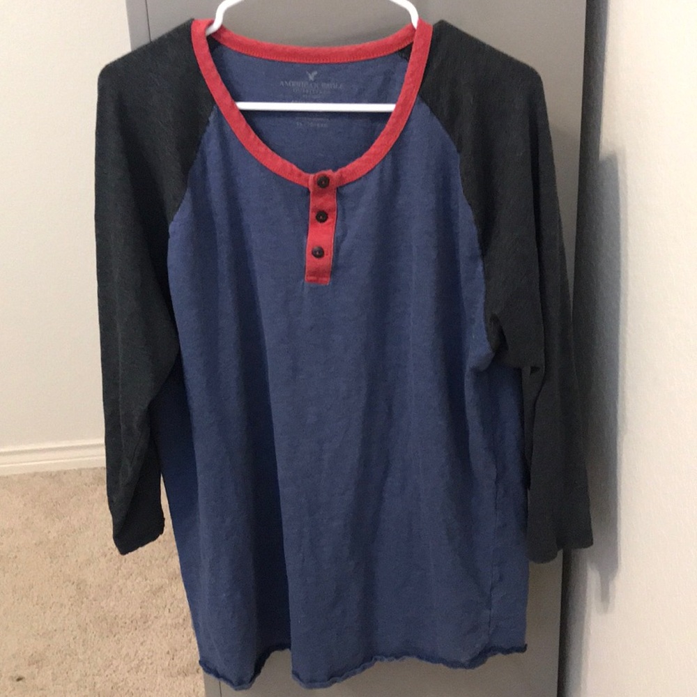 American Eagle Mens Baseball Tee